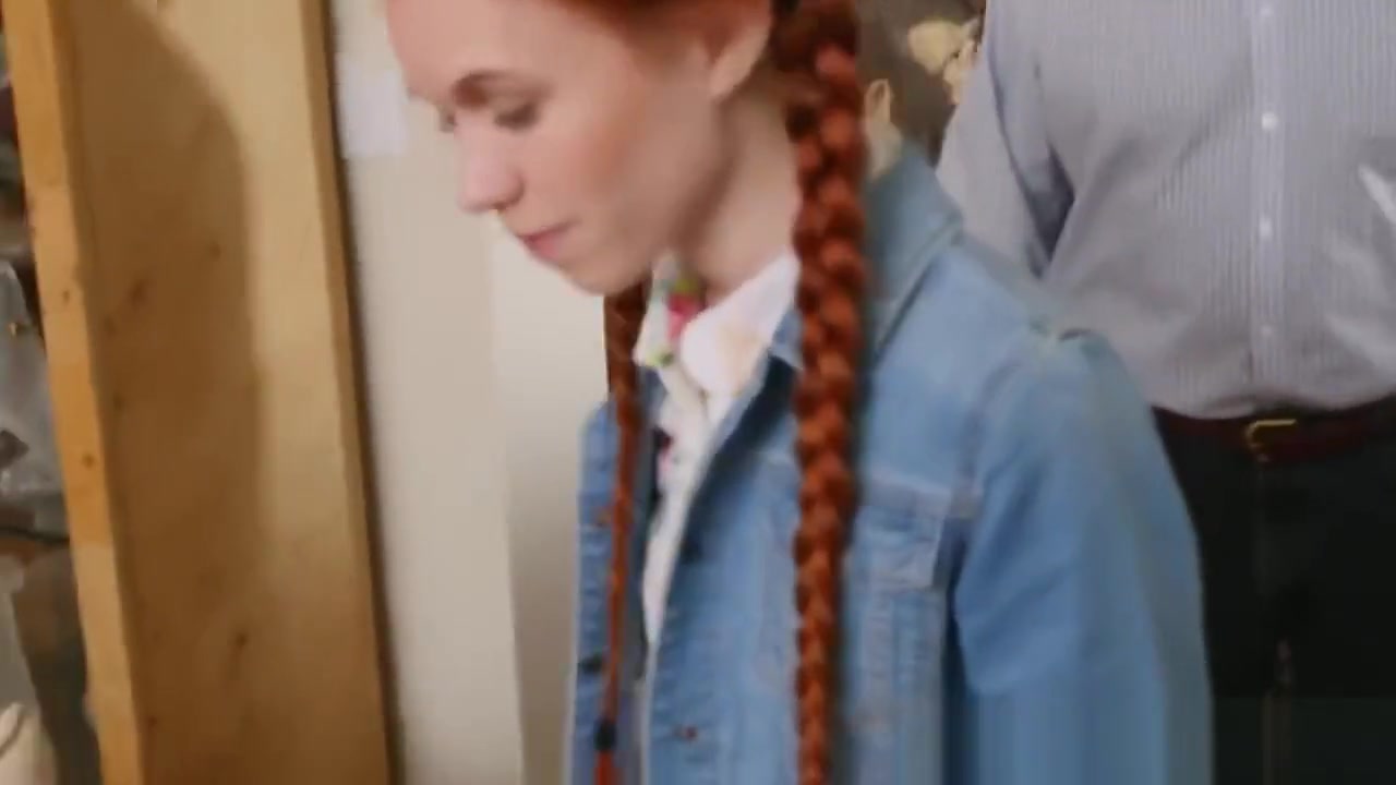 Old dude banging hot redhead chick