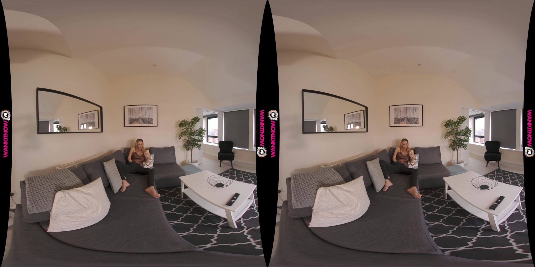 Sneaky Wank featuring Lucy Alexandra - WankitNowVR