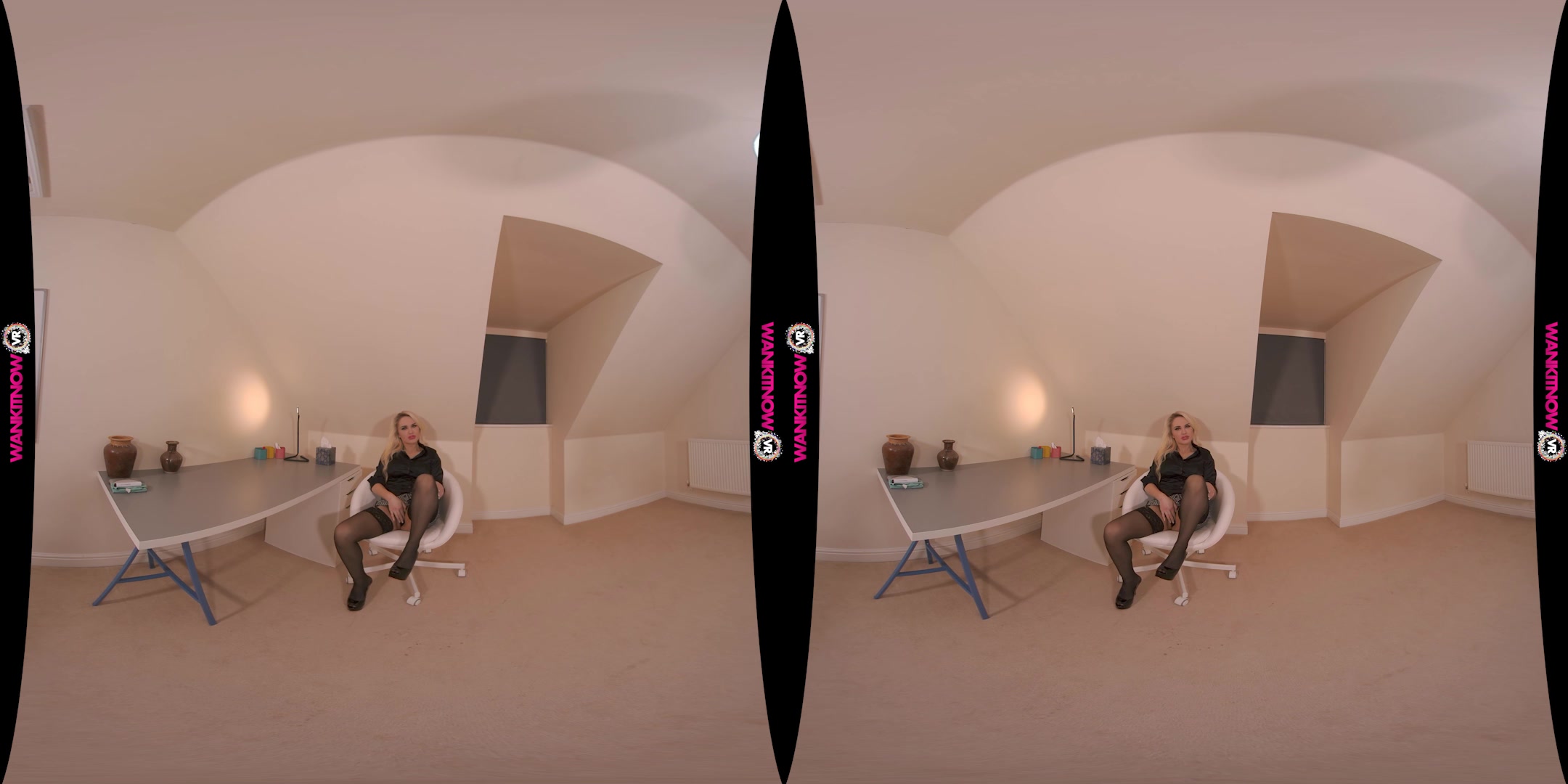 Wank Distraction featuring Ashley Jay - WankitNowVR
