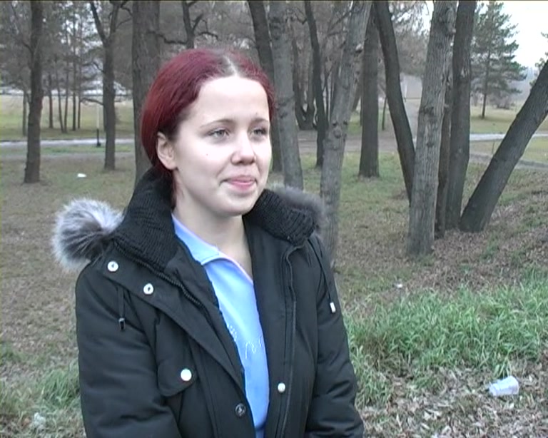 Real facial for busty redhead girl