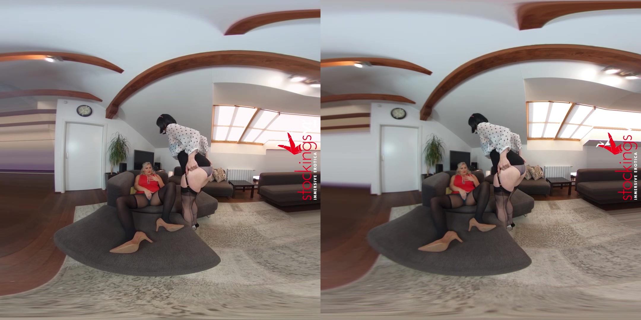 Huge Tit Seduction with Crystal Swift and Julia