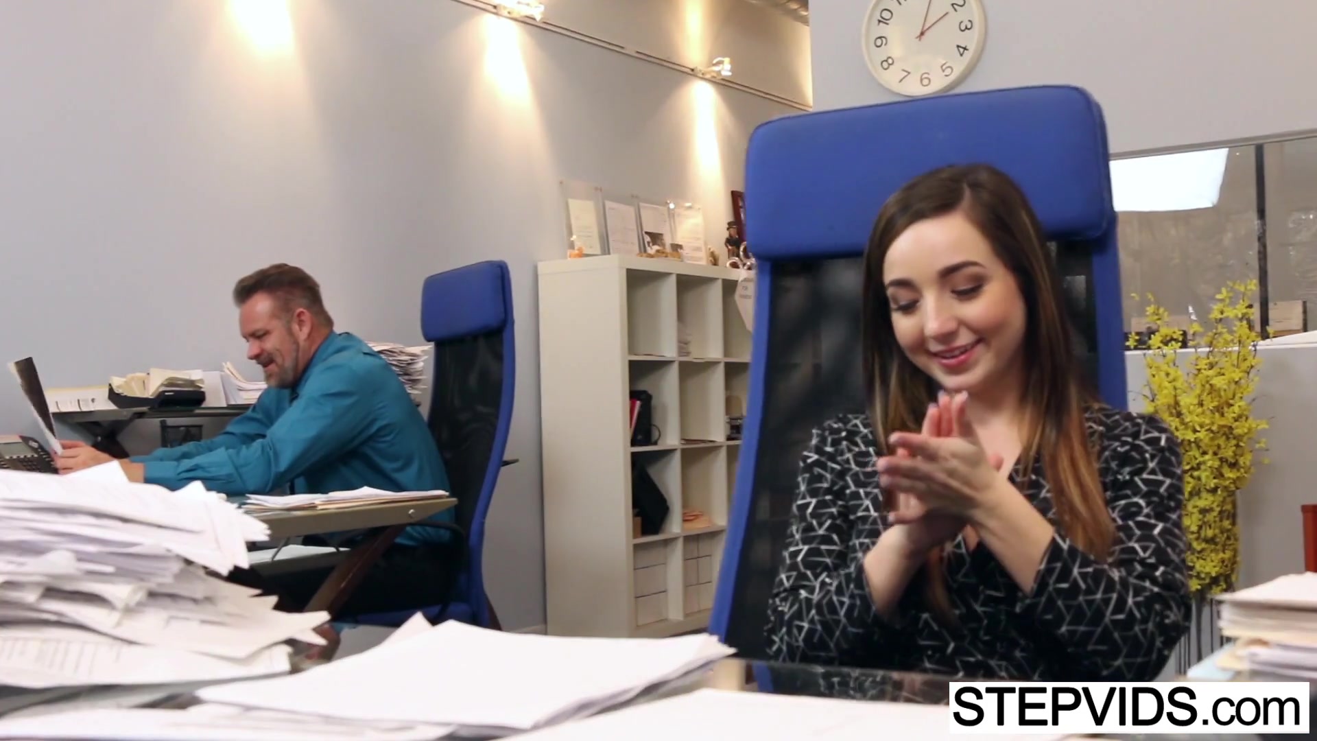 Stepdaughter Bambi Brooks gets banged