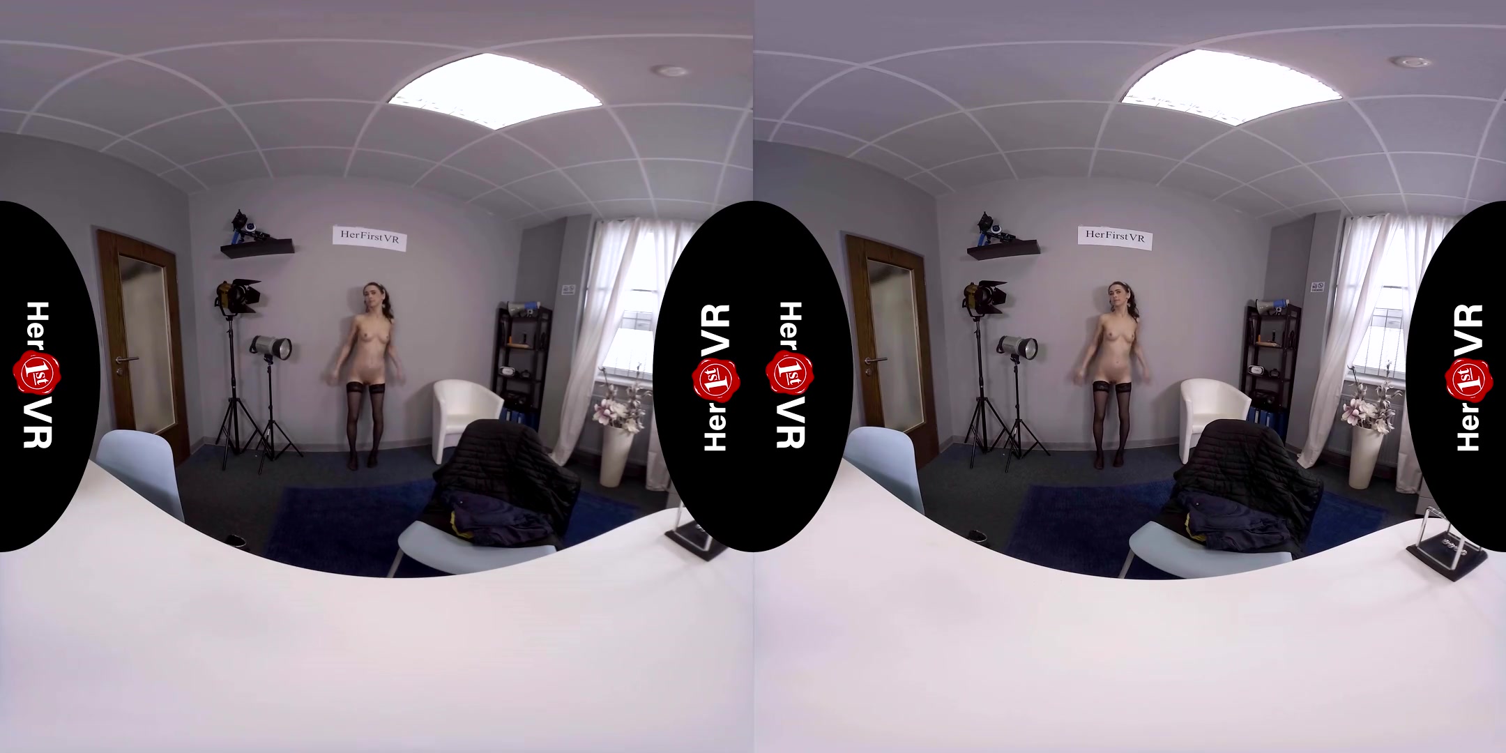 Sofia - First VR Casting - Petite Shaved teen 18+ POV Hardcore