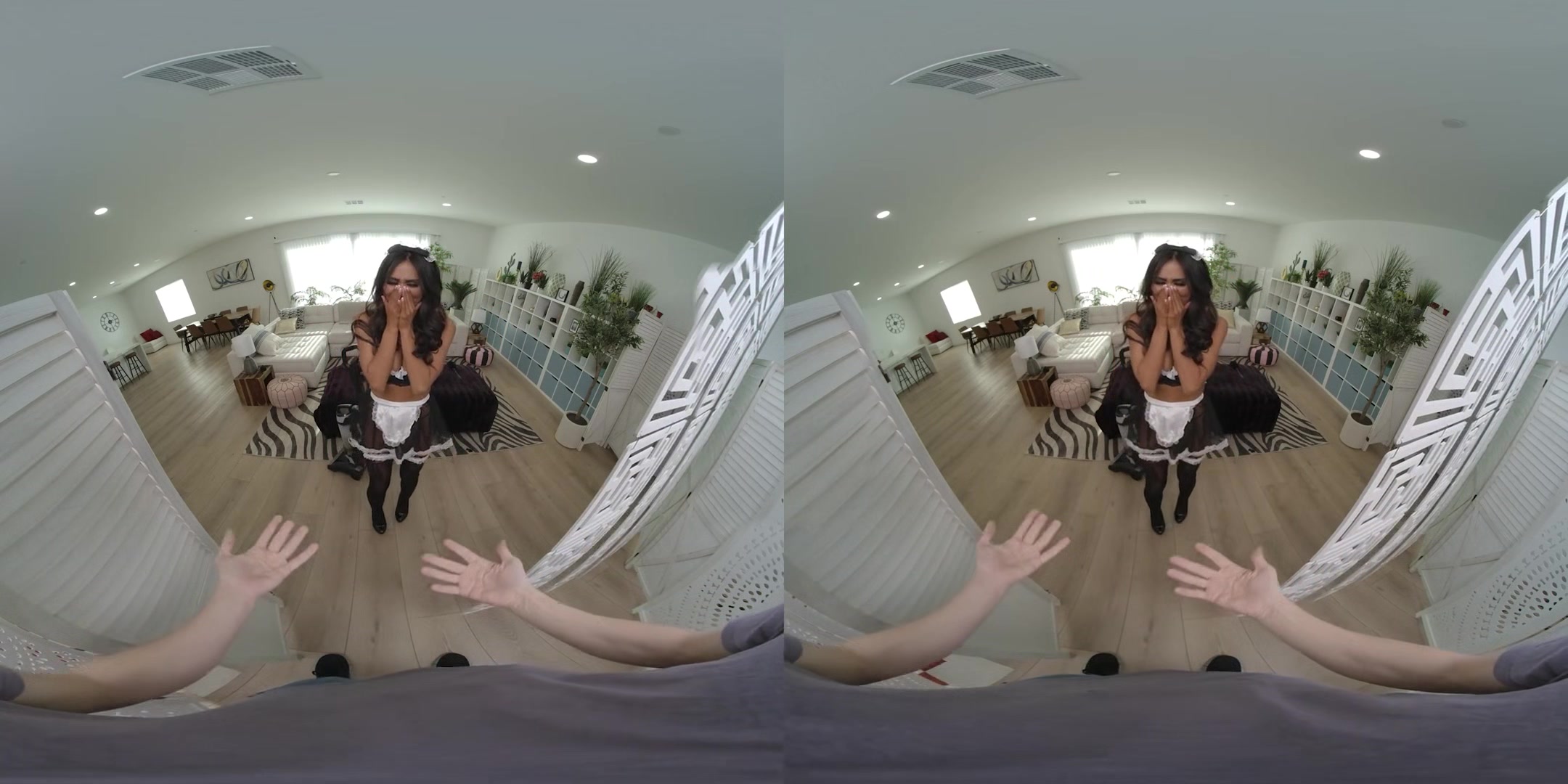 Dancing Latin Housekeeper
