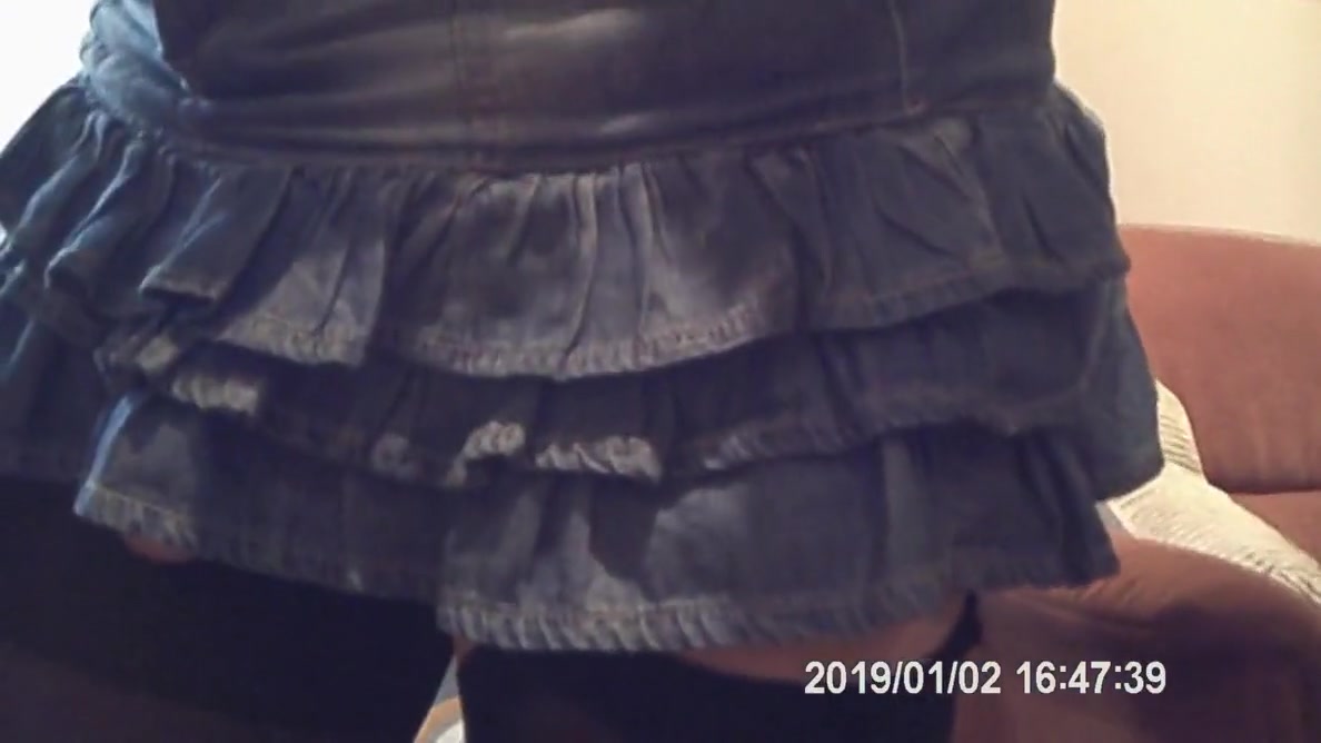 Geil In Dw Und Strumpfhose Wichsen
