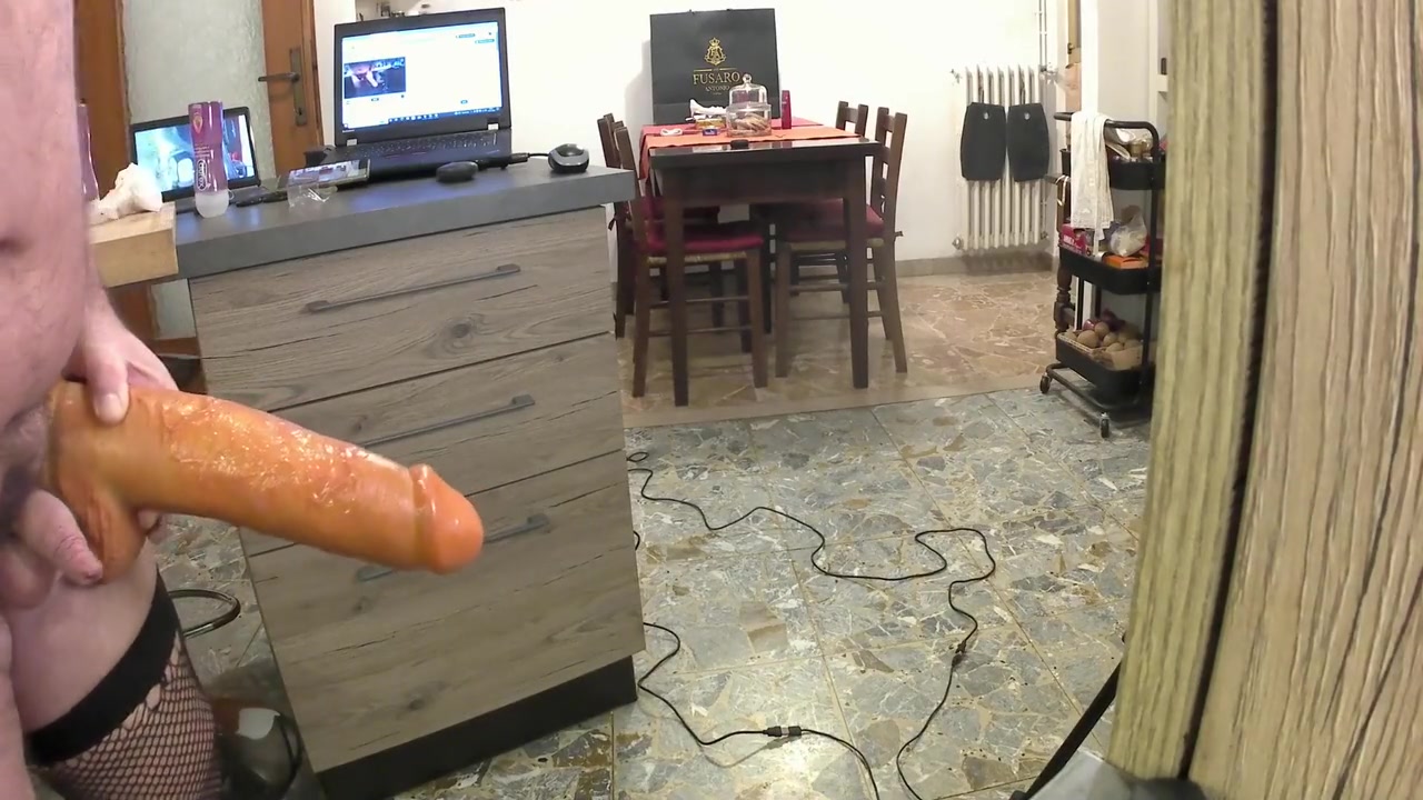 Sweet Hole - My Entire Ass Fucking Evening With Five Different Giant Monster Dildos My