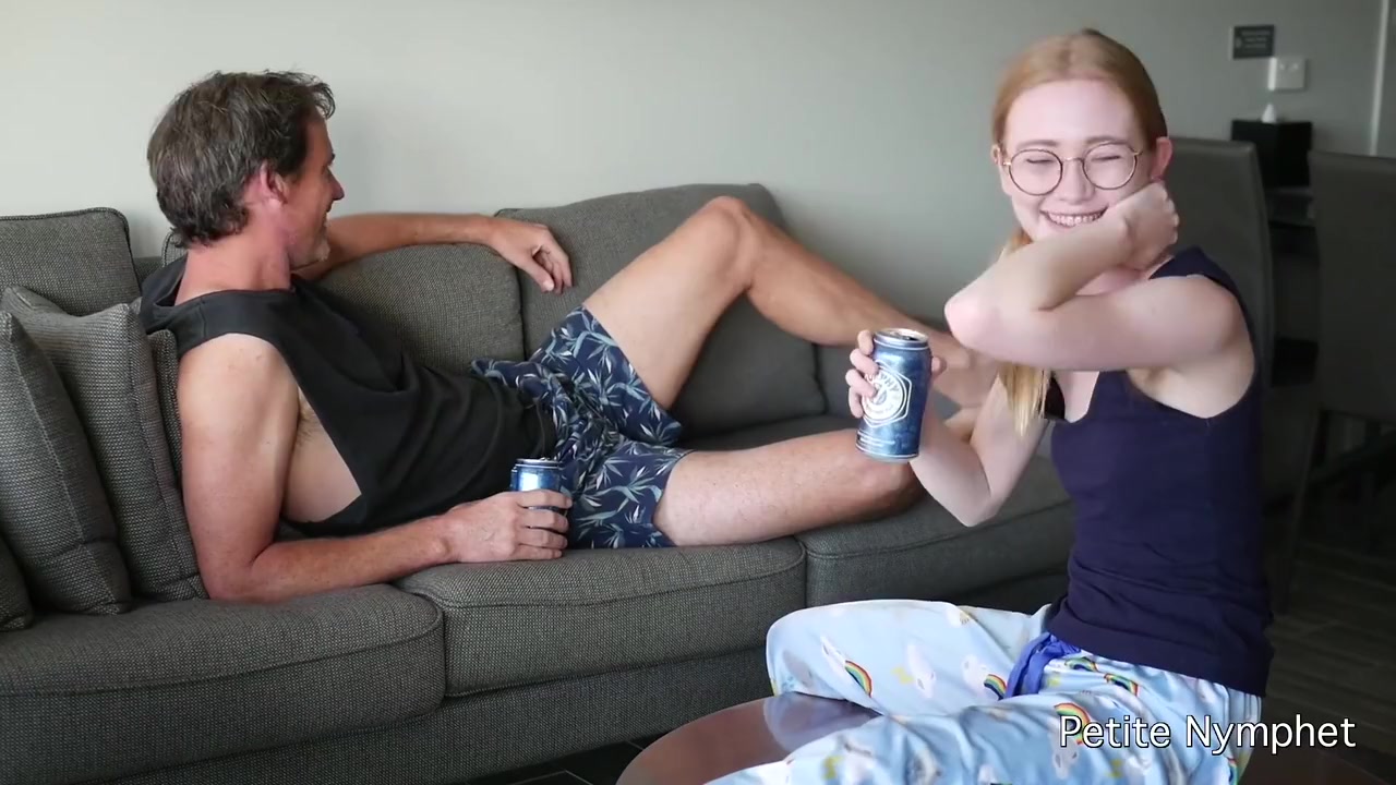 Quarantine & Chill: Bored Housemates Fuck Squirting & Creampie Trailer With Petite Nymphet