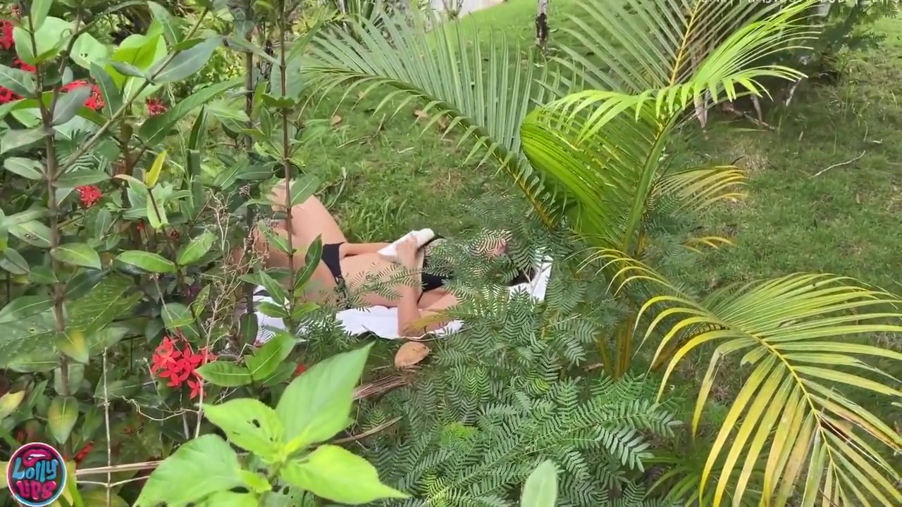 The Hottie Was Caught On Masturbating In The Bushes And She Was Fucked