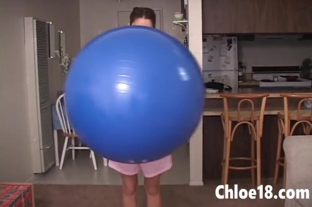 Ball Fingering And Rubbing Pussy