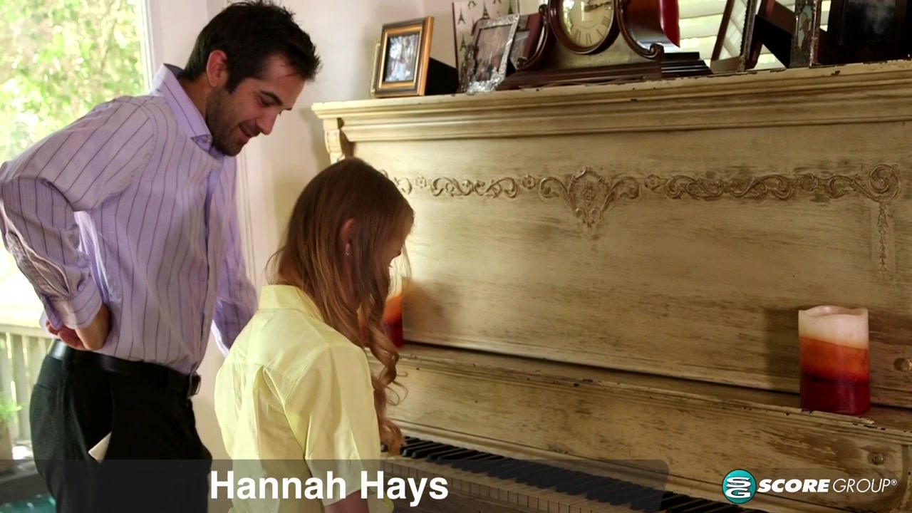 Teen Hannah Hays Fucks Her Piano Instructor - Hannah Hays and Donnie Rock - 18eighteen