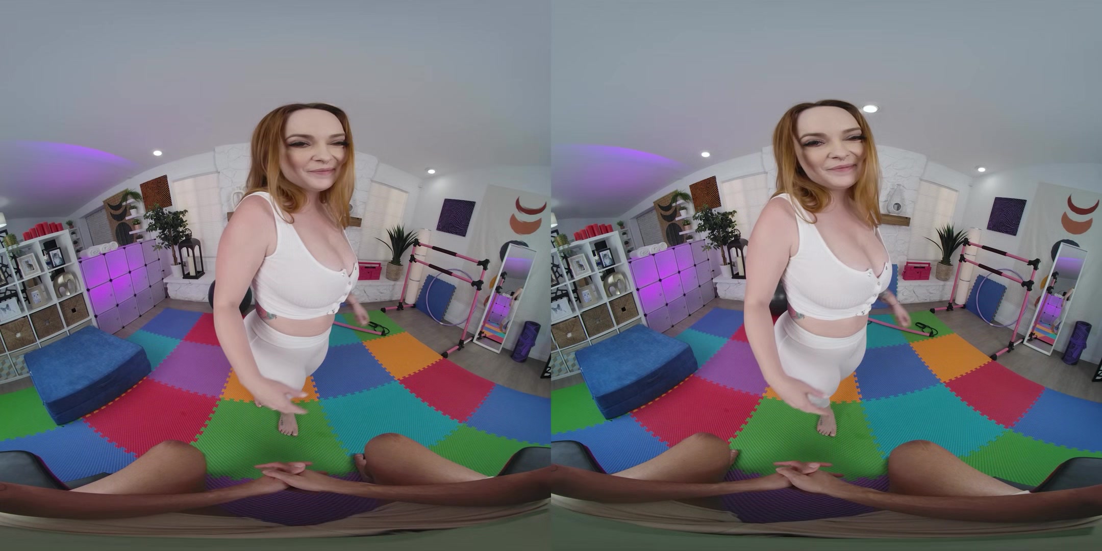 Stretching with Summer Hart
