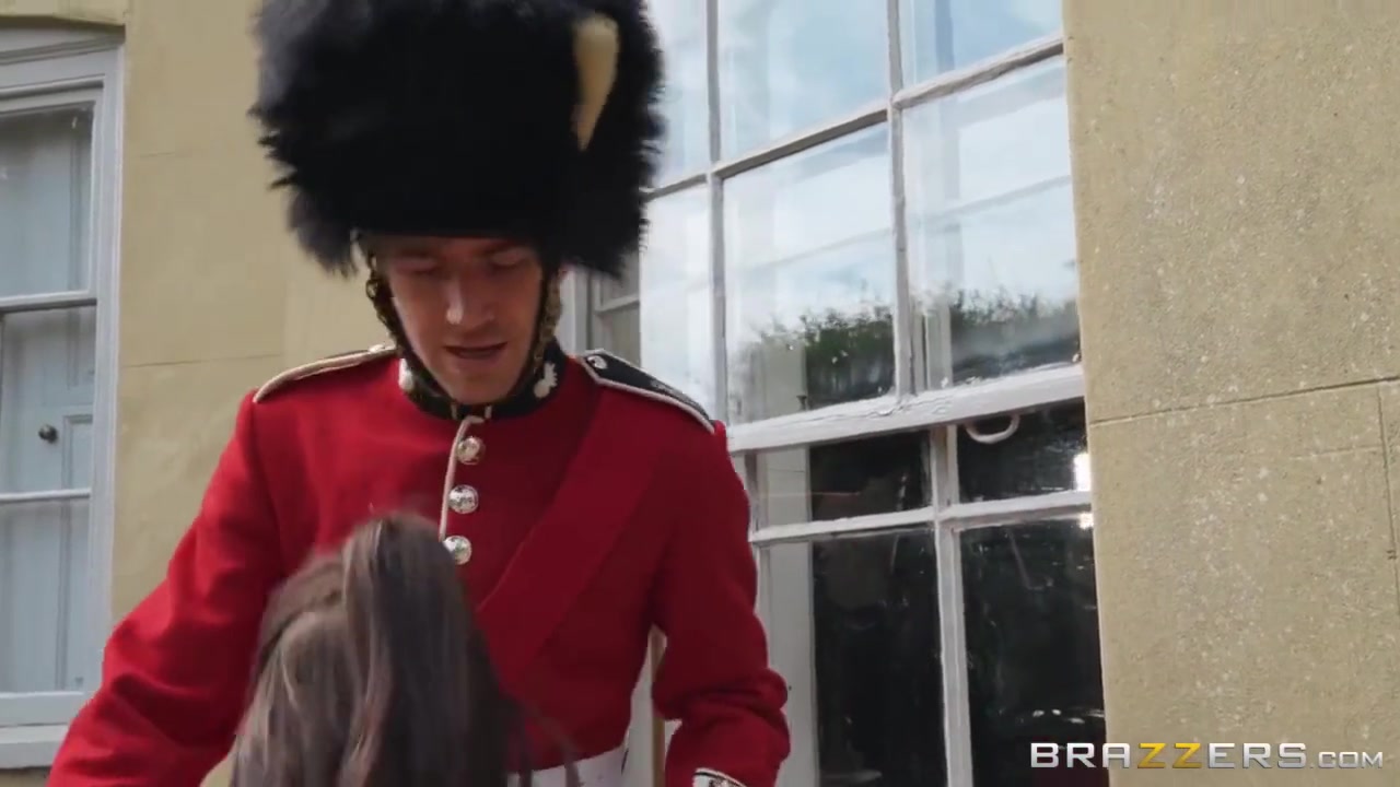 Royal Guardsman Fucked Brunette Milf In The Palace With Sofia Rae And Danny D