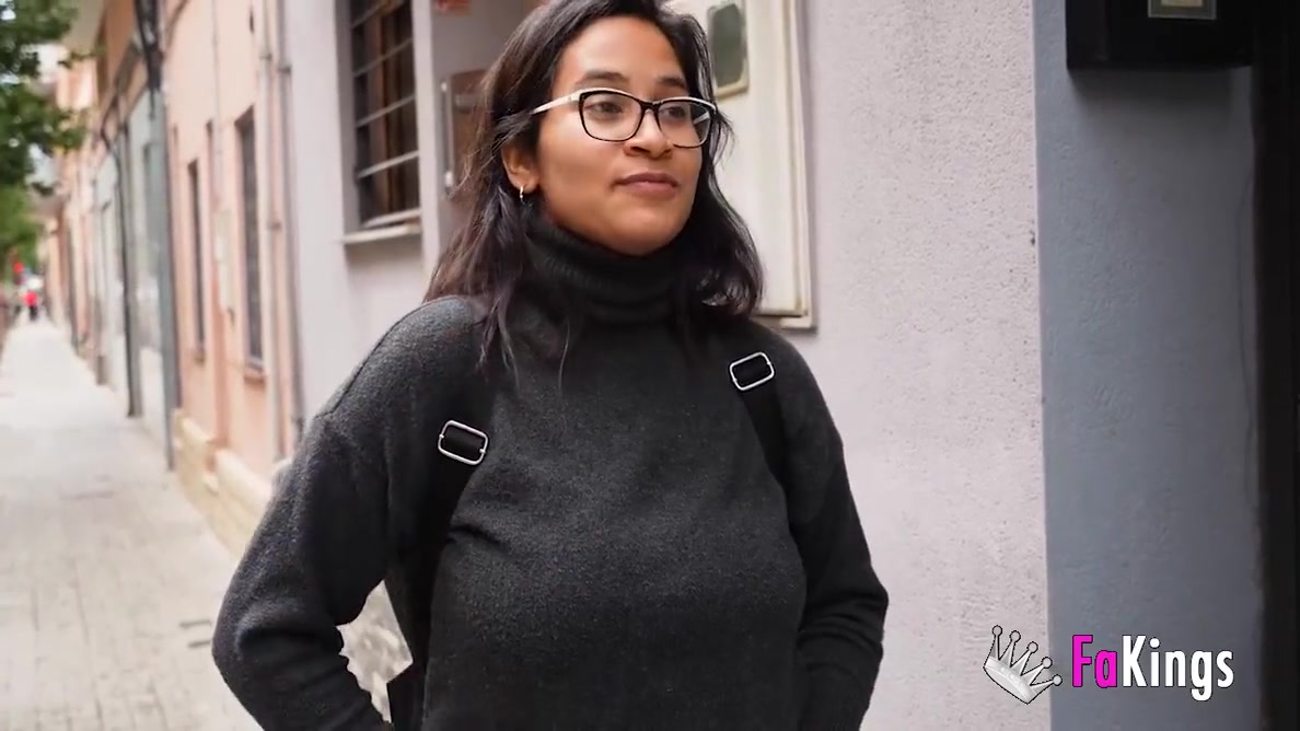 Chubby Latin Babe Makes An Amazing Porn Debut With A Big Cock!