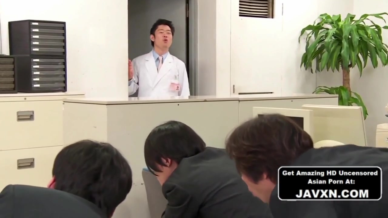 Slutty Asian teen 18+ At The Office