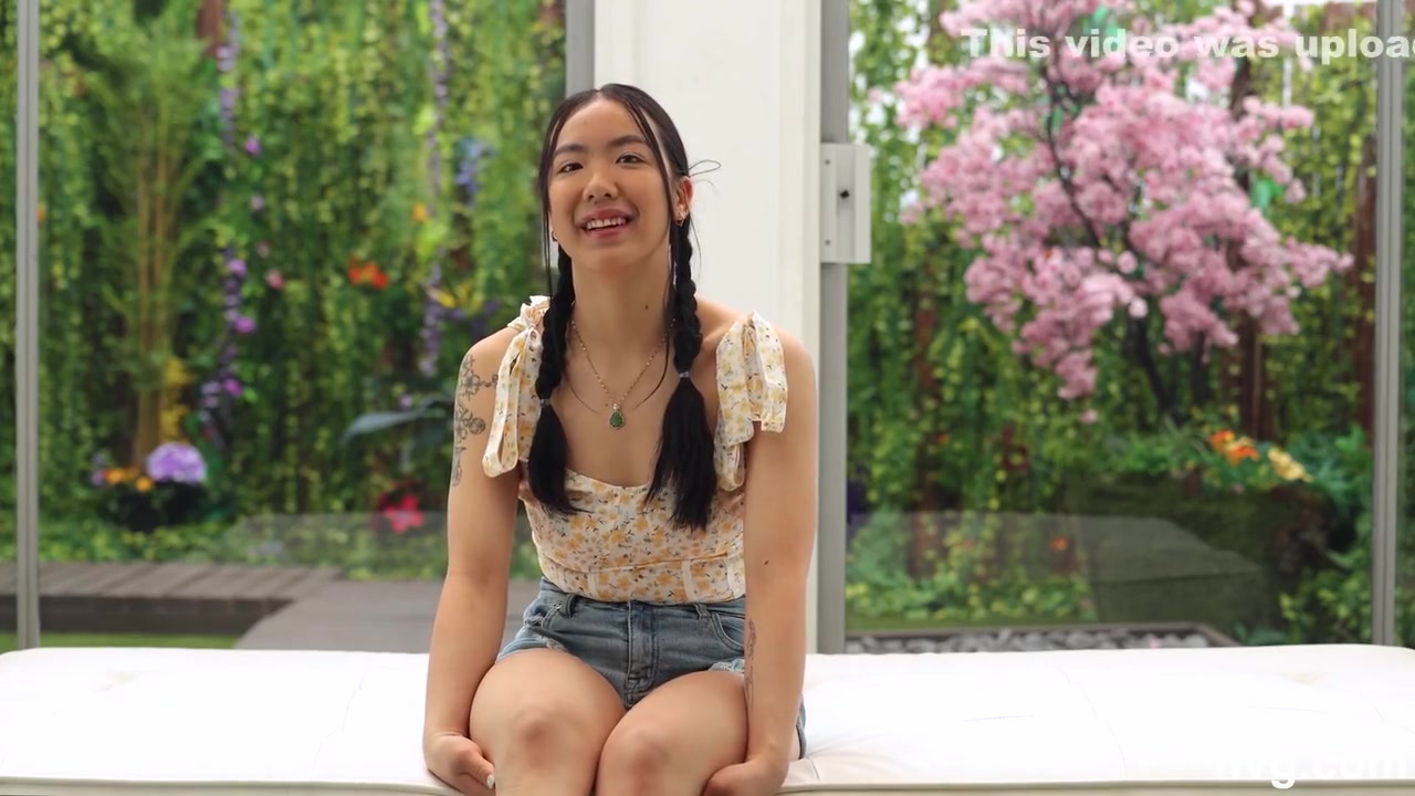 Petite Asian Girl With Pigtails Trying To Make It By Any Means Necessary