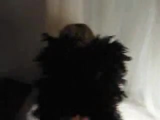 Spanish dame bends in close-up doggystyle action