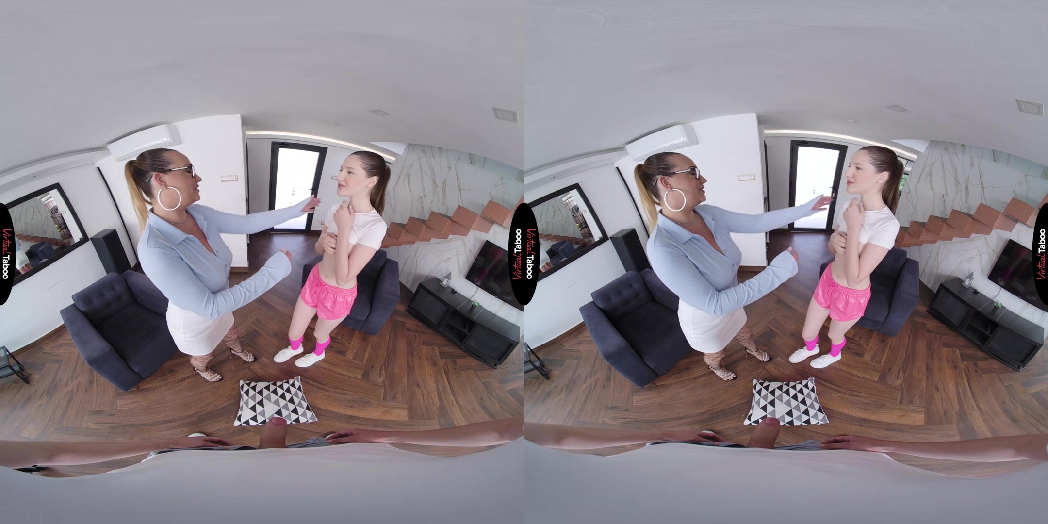 Margo Von Teese, Oksana Katysheva VR Porn: The Cumsters Family - Episode 2 Warm Welcum - VirtualTaboo