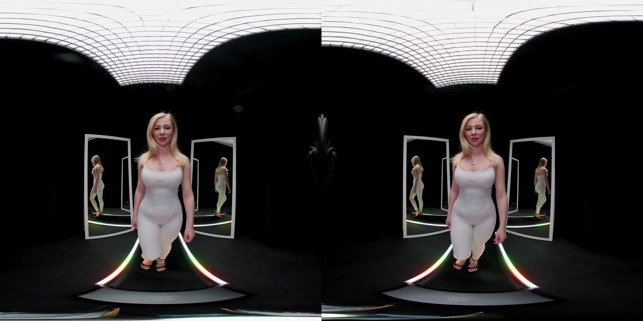 Vika's Treadmill Swim Week Show. Part 1