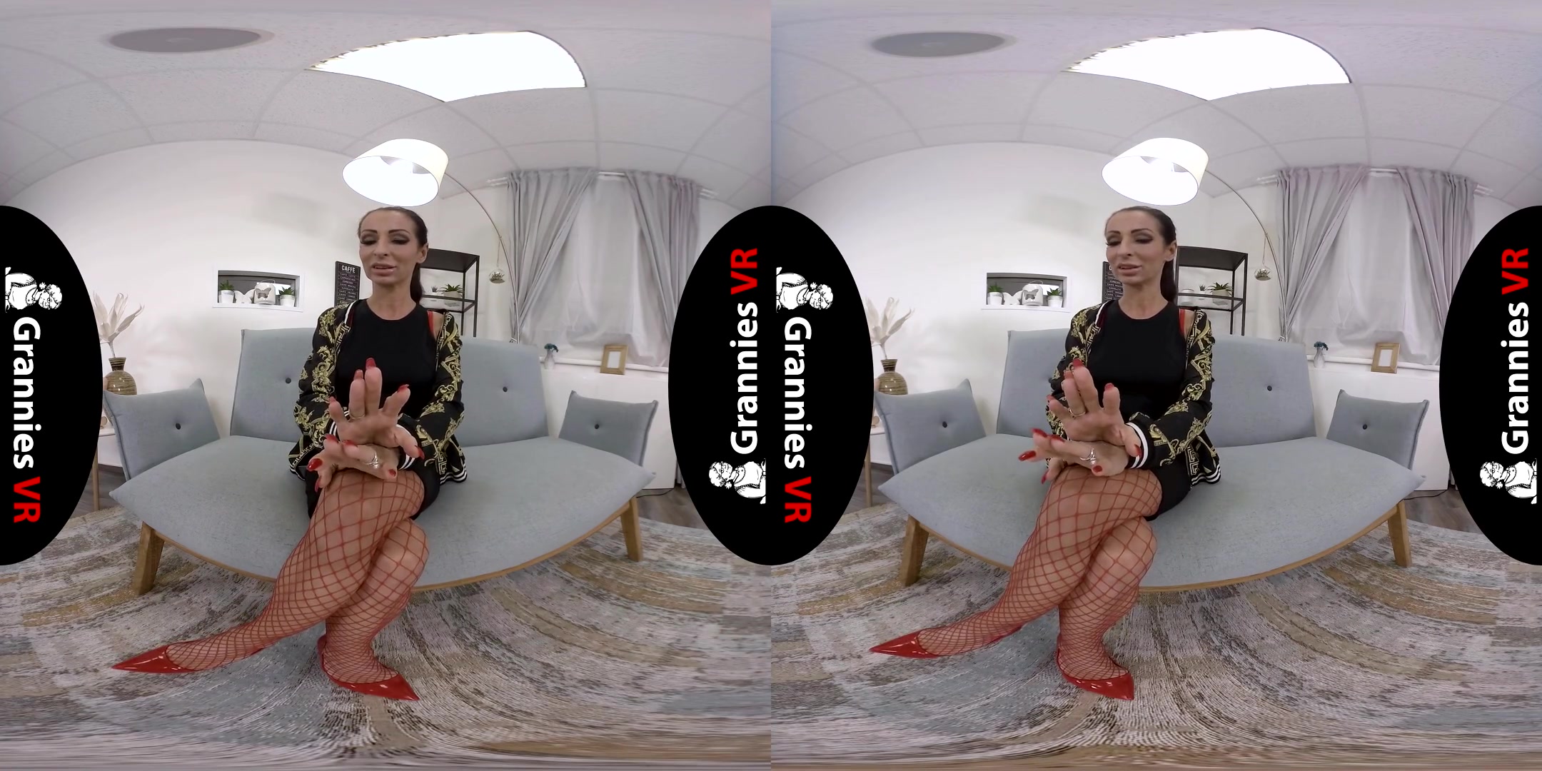 Valentina Sierra Solo in Fishnets - SexLikeReal