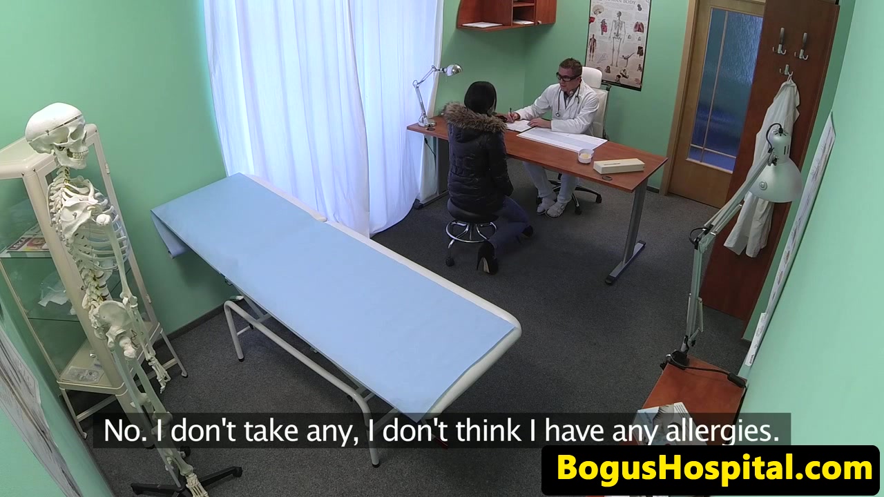 Czech patient feltup by doctor