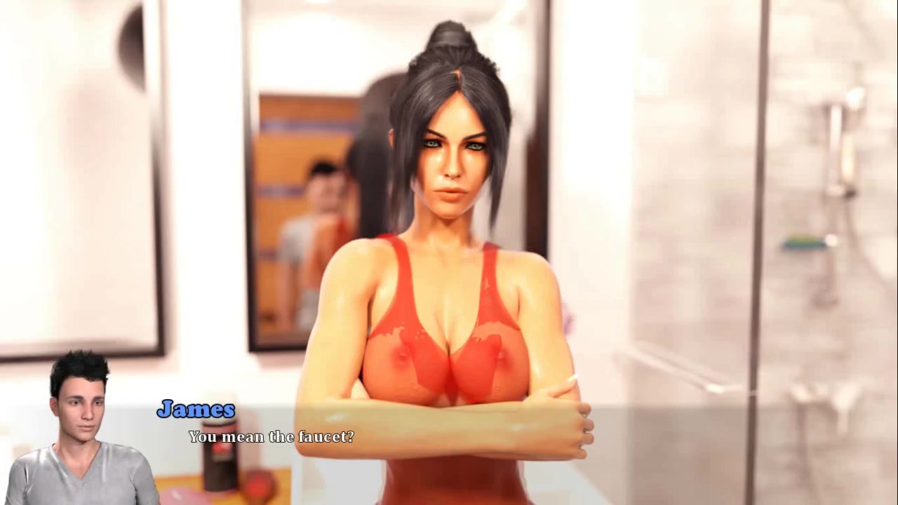 Amnesia Wet Tits In The Bathroom Ep23