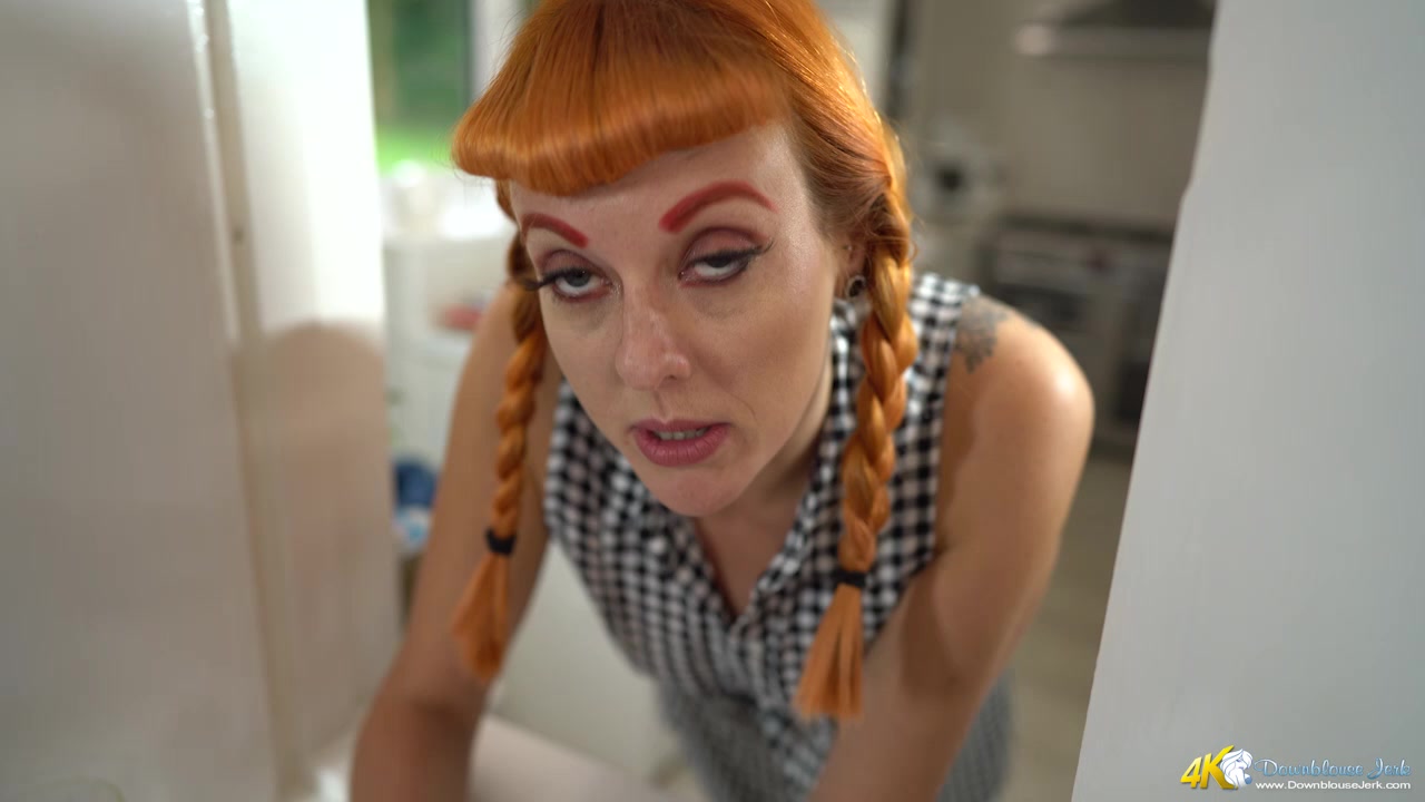 Pervy Step Brother - DownblouseJerk