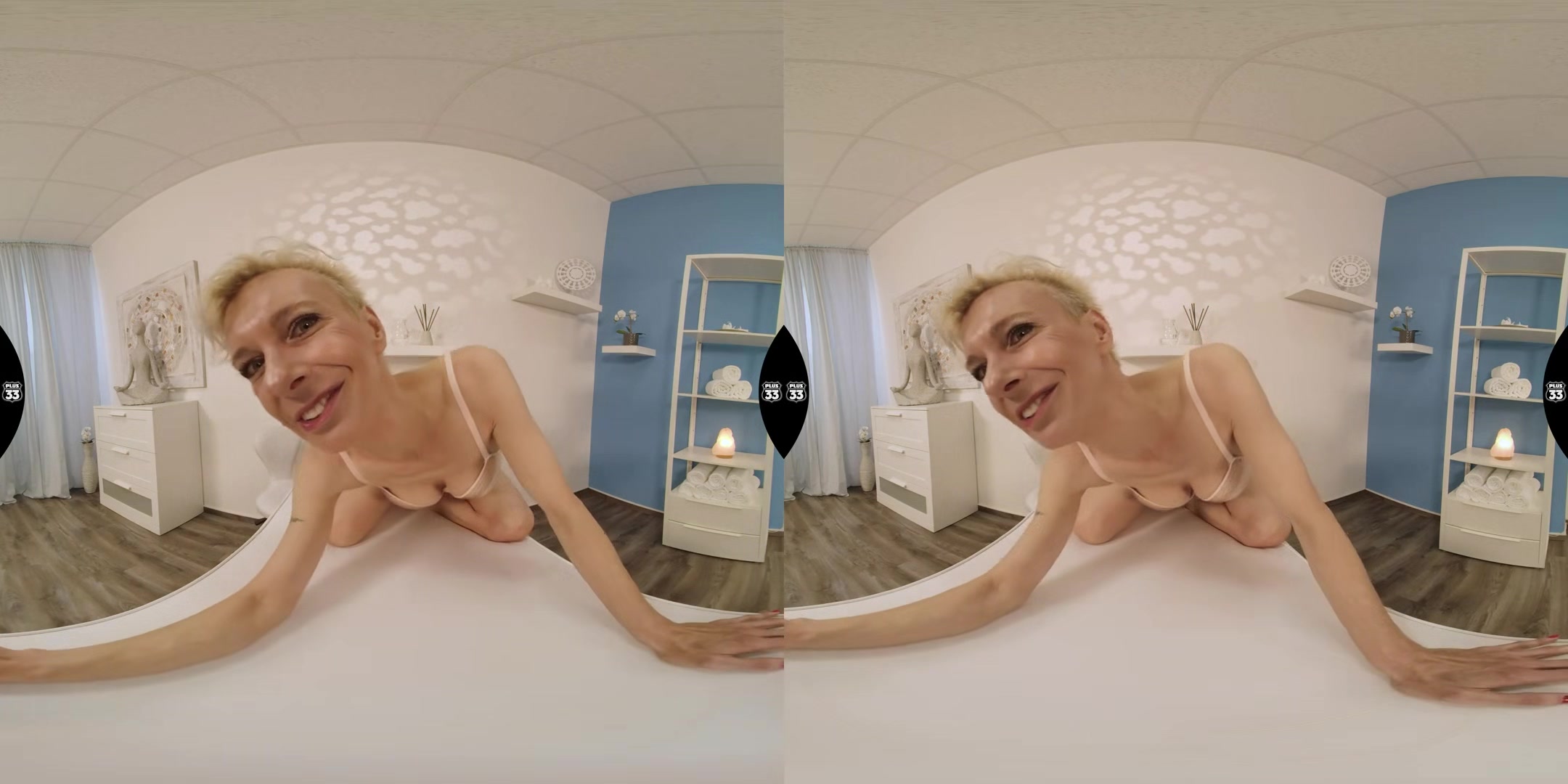 Just Solo - Mature Short Haired Blonde MILF GILF Solo