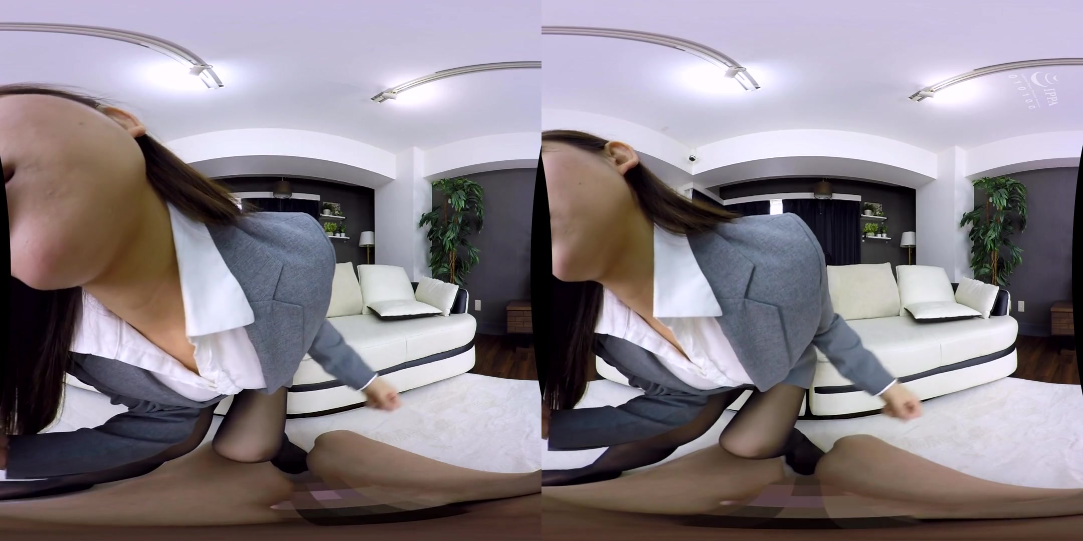 [VR for Masochistic Men] Former Bad Girl in Pantyhose Looking Down on Me 1 - Asian Nylons Foot Play Hardcore