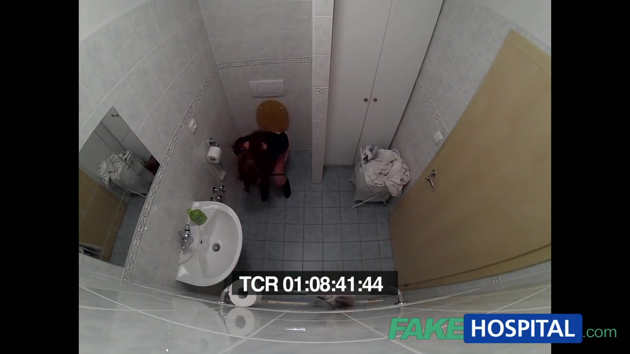FakeHospital teen 18+ model cums for tattoo removal doctor