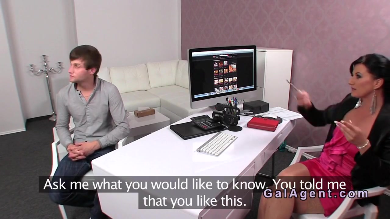 Horny Guy Bangs Brunette In Casting