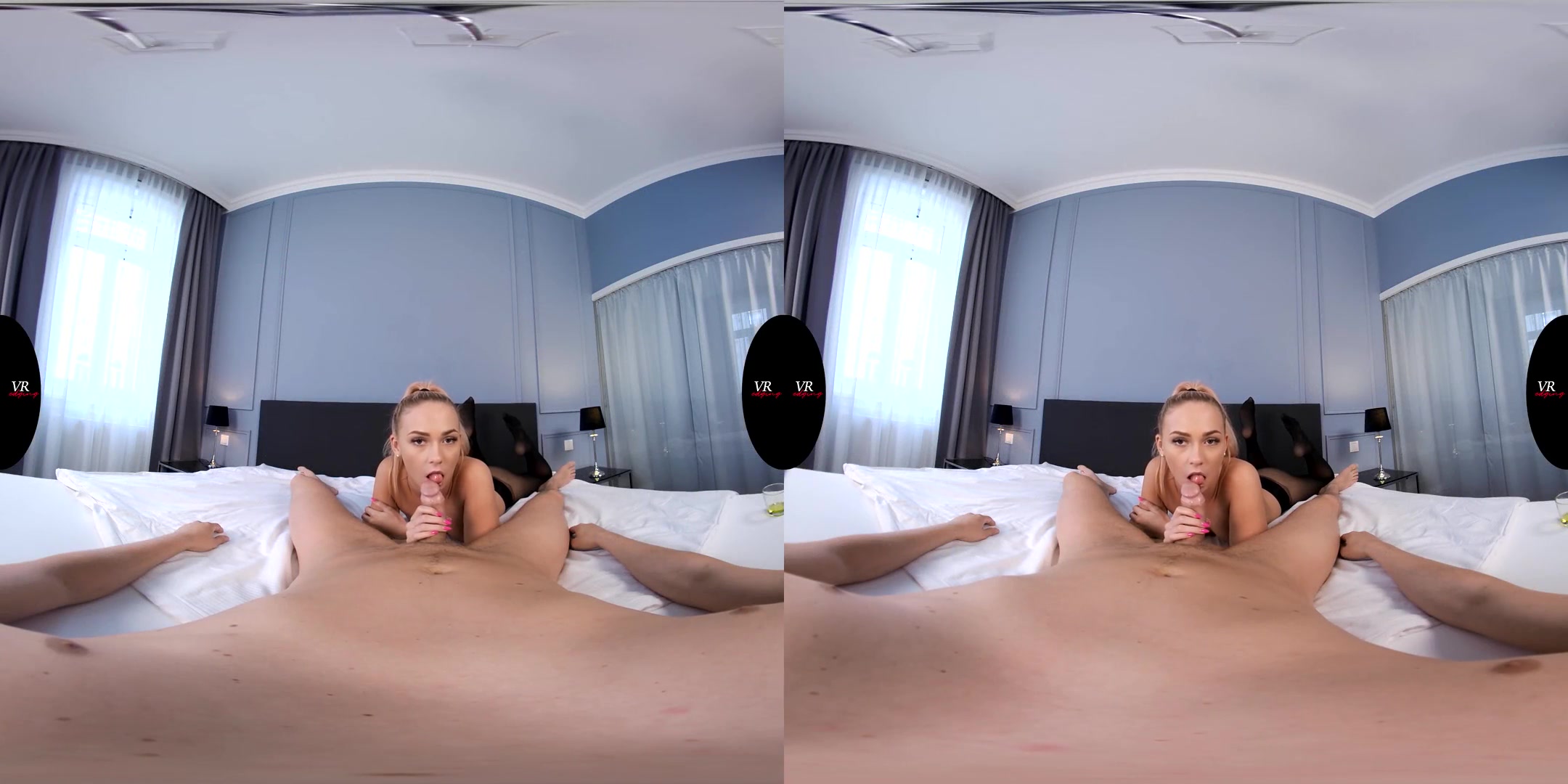Cock Sucking Tease - Blonde Porn Star Blowjob POV