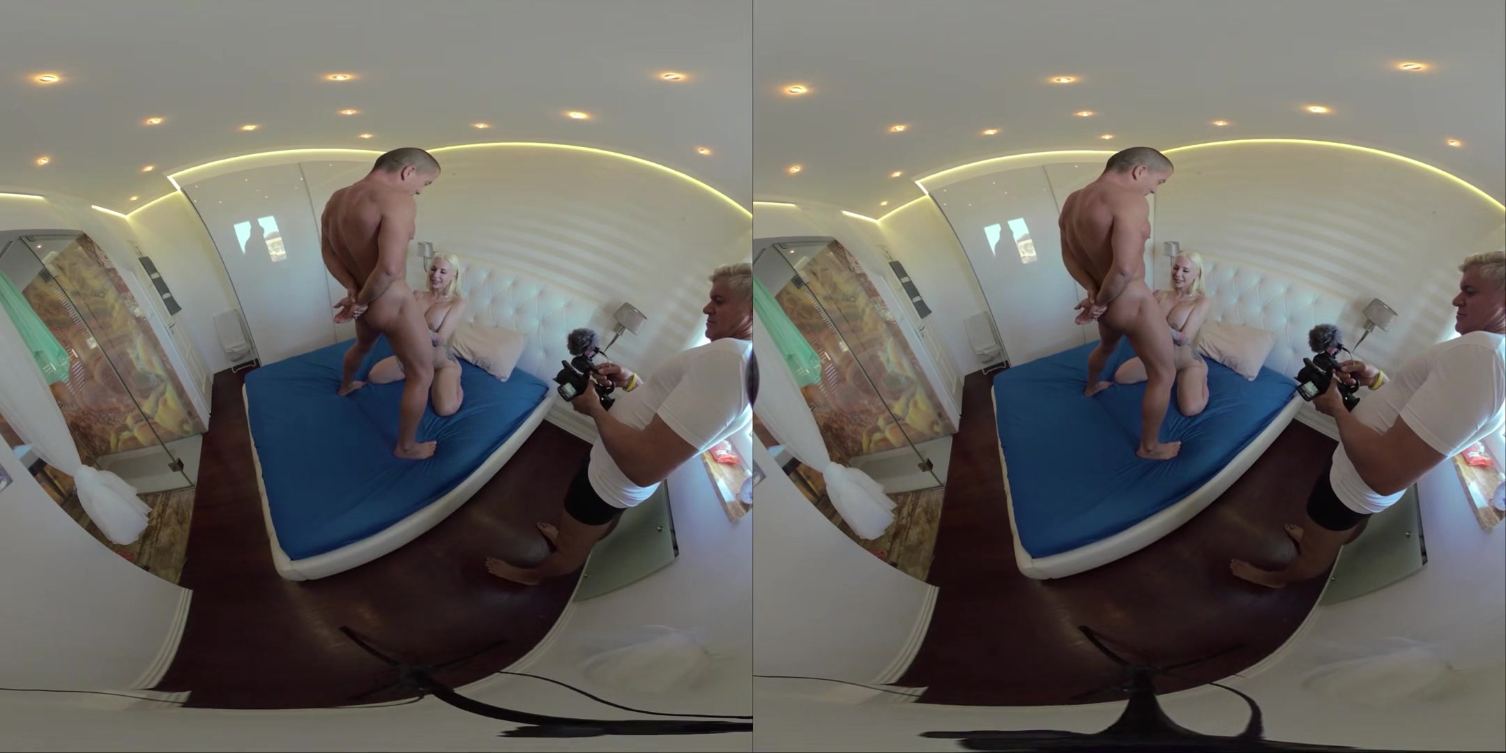 Kyra Hot Behind The Scenes VR Part Two - Curvy Babe w Volcano