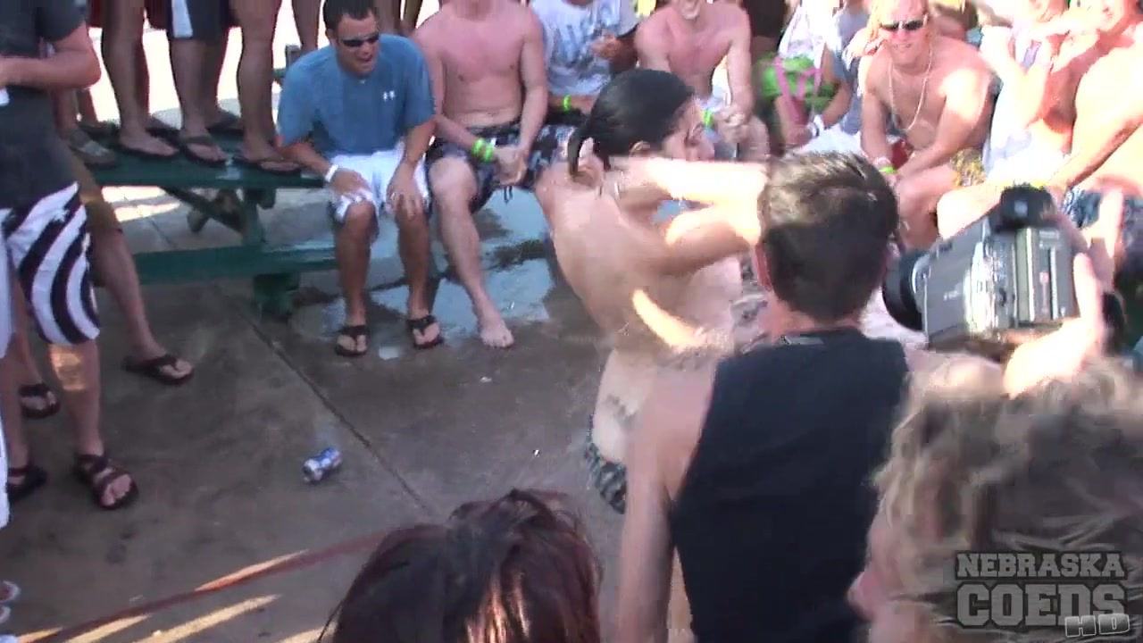 neverbeforeseen South Padre Wet T Then Cops Breaking It Up - NebraskaCoeds