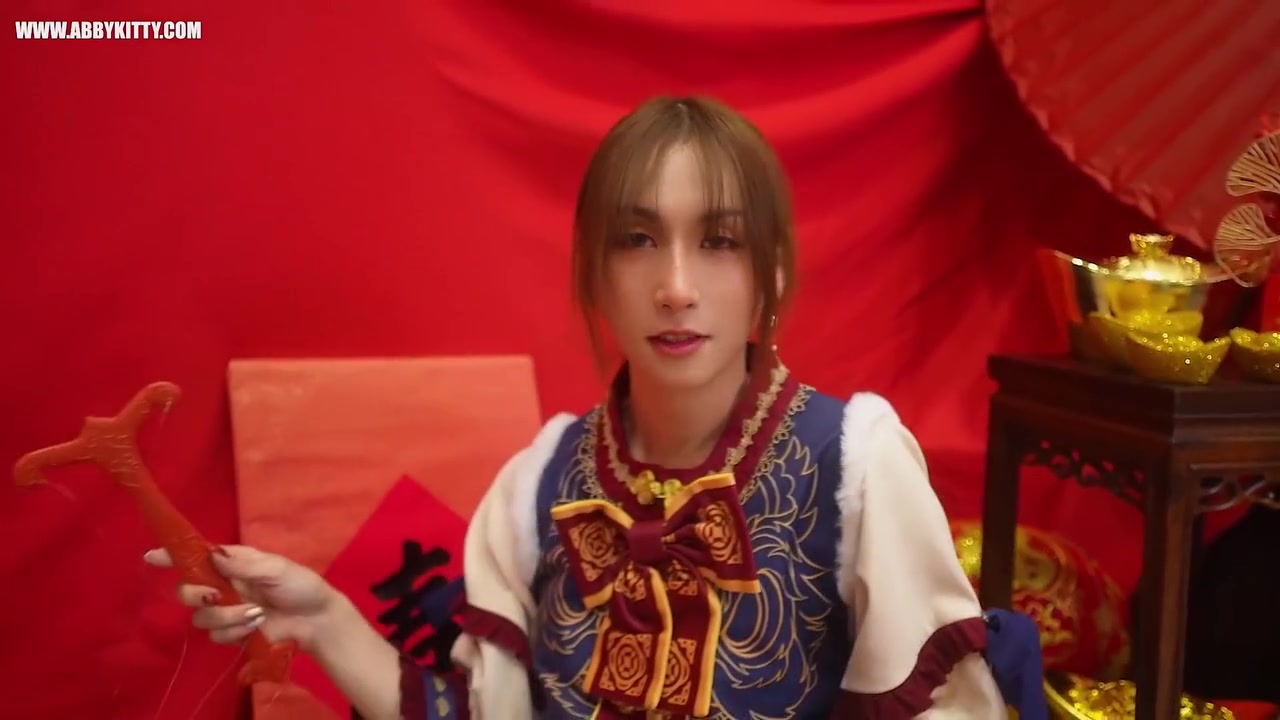 Abby Kitty - Ab138 Bitch Sissy Cumshot And Edging Training (chinese And English Subtitles)