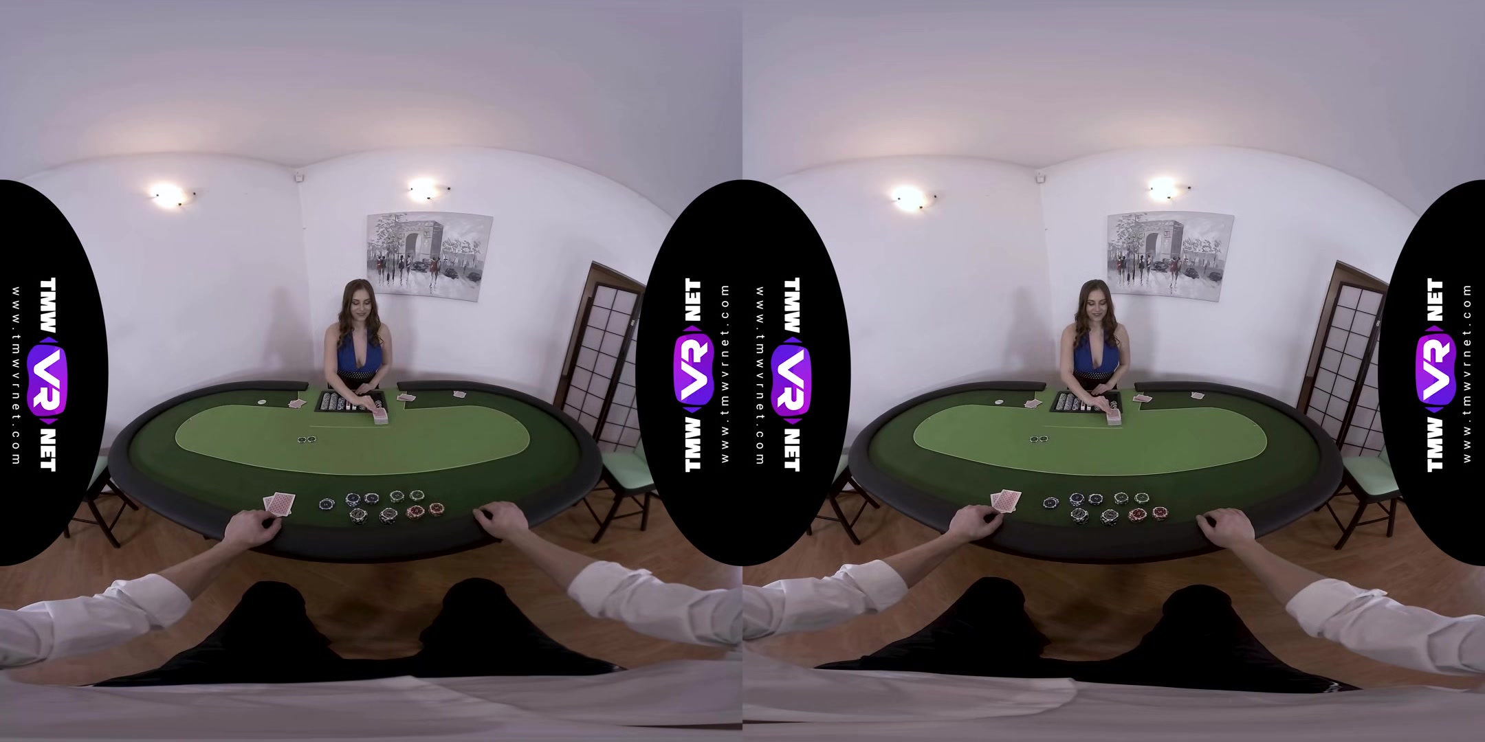 Hardcore Fuck With A Hot Poker Dealer - Redhead Pov