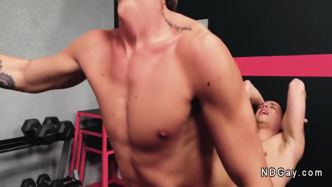 Kyle Wyncrest - Gay Couple Anal Fucking In The Gym After Workout 6 Min