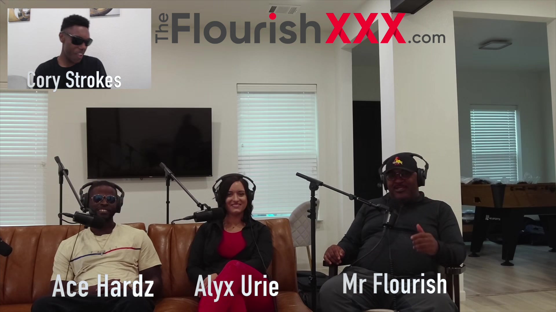 Podcast featuring Alyx Urie, Ace Hardz and MrFlourish