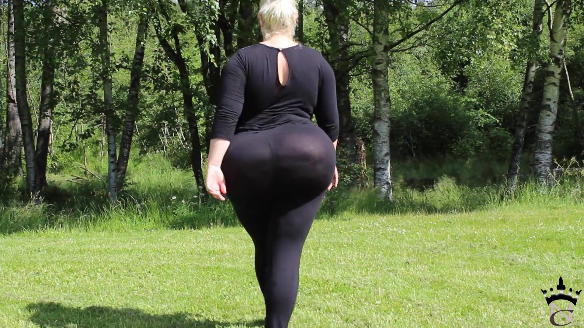 Walking Around In Tights - Sex Movies Featuring Natasha Crown