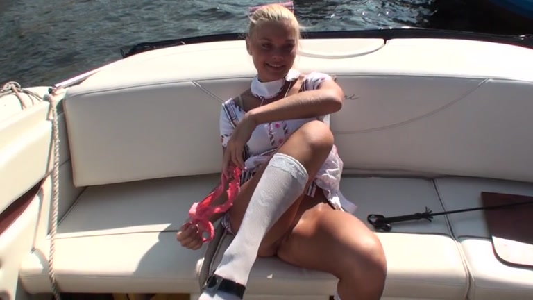 Messy gal in hot outfit team-fucked for pov