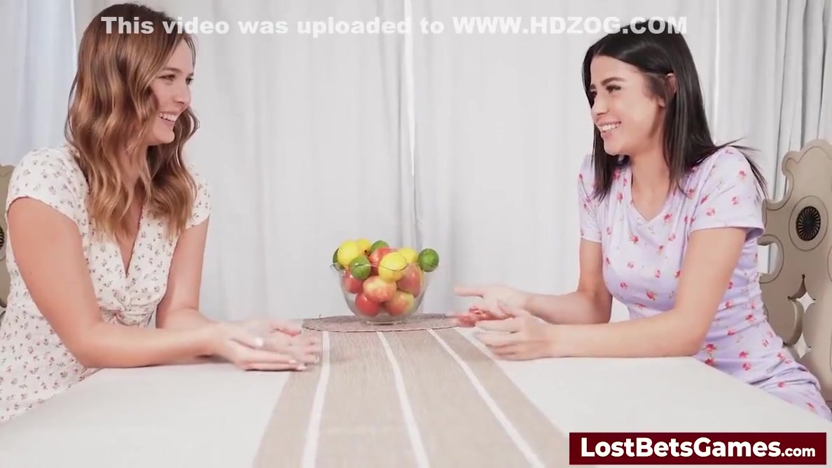 Playing A Dice Game With Two Lovely Lesbian Hot Girls