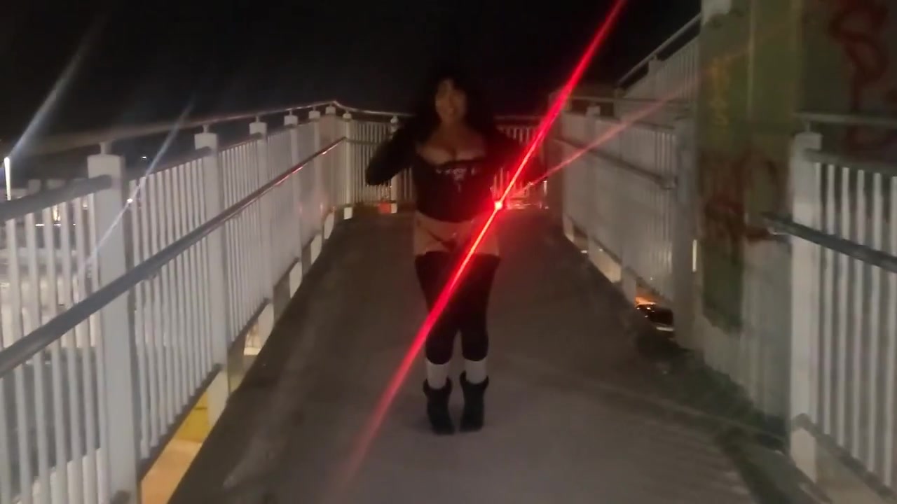 Black Cock Cums Twice For Fun Latina Outdoors Thrill