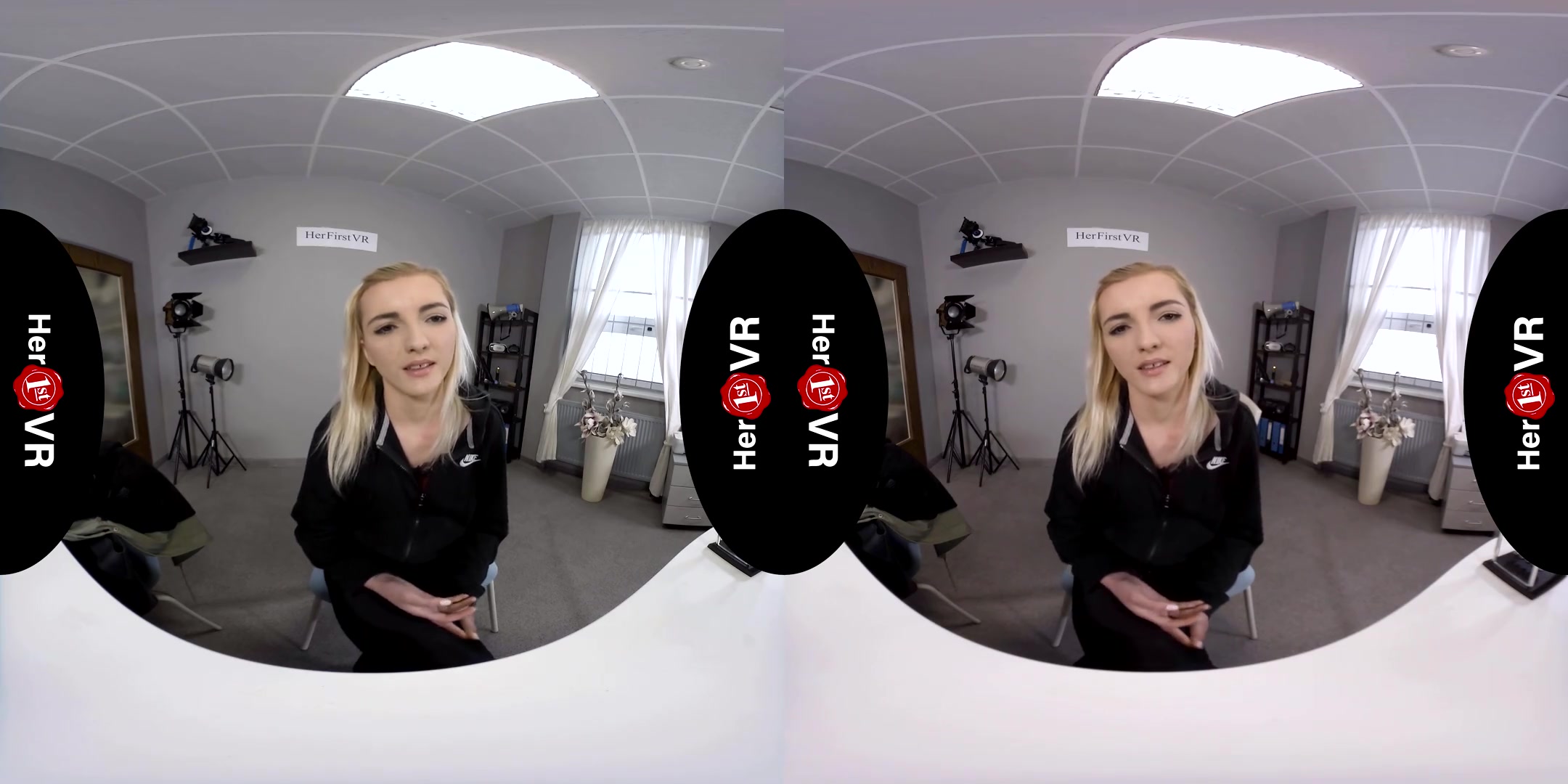 Tyna Gold - First VR Casting - SexLikeReal