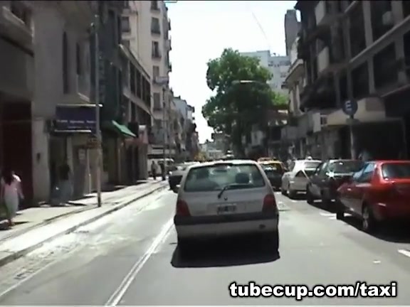 Exciting story from tattooed lovers in taxi