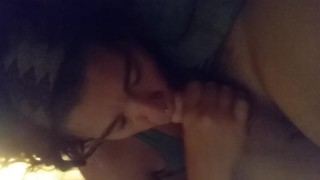 Starlight playing with cock