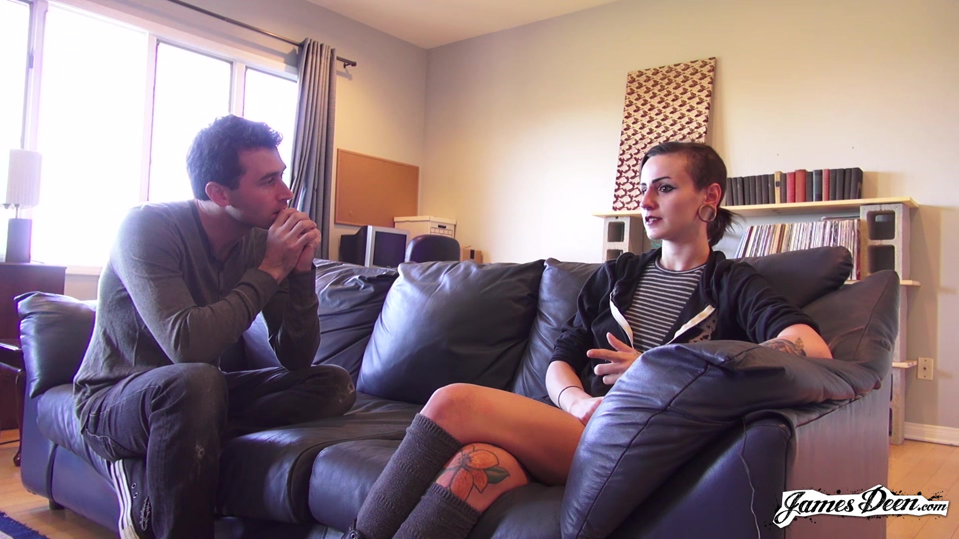 Sharon Applies Online For Porn With James Deen