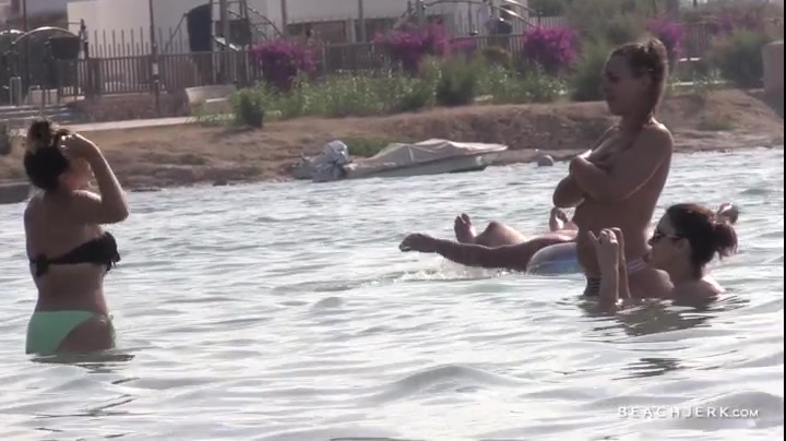 Busty Latino - BeachJerk
