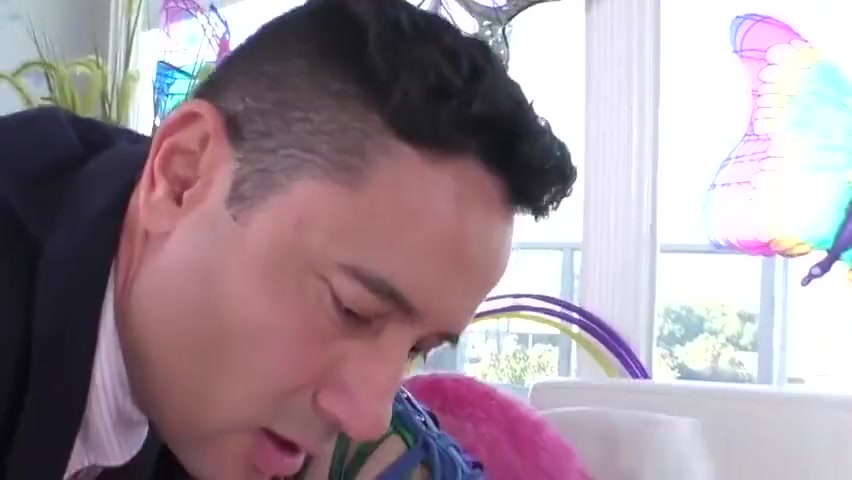 Cock sucking ladyboy fucked raw