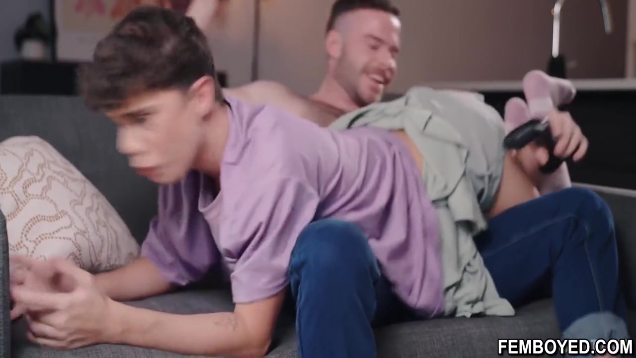 Sam Ledger And Marcus Mcneil In Adorable And Super Cute Gamer Femboy Gets Throat Fucked 69 And Then Anal Fucked By His Boyfriend 6 Min