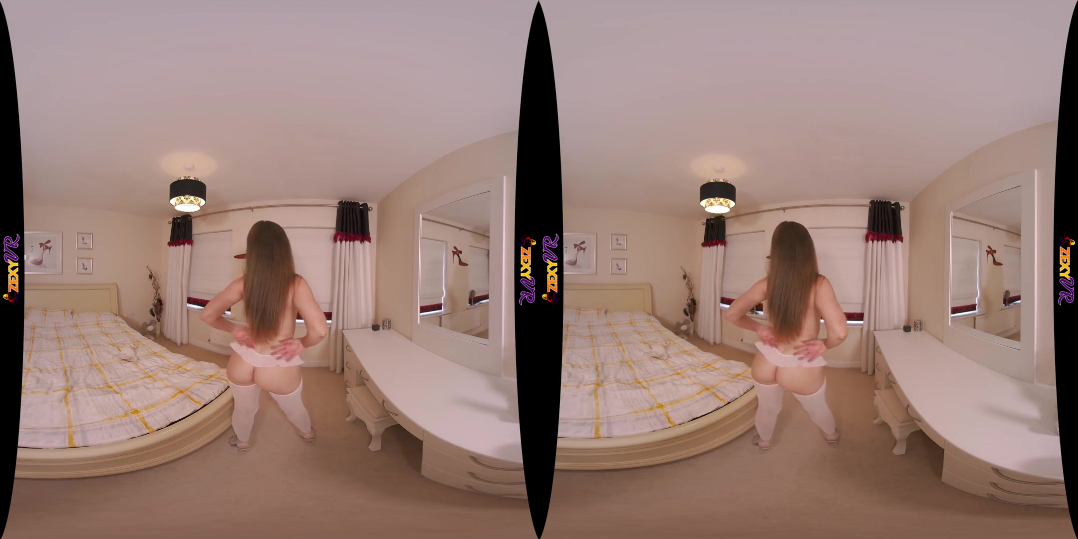Dress Down - Big Tits Brunette Lexi - ZexyVR - SexLikeReal