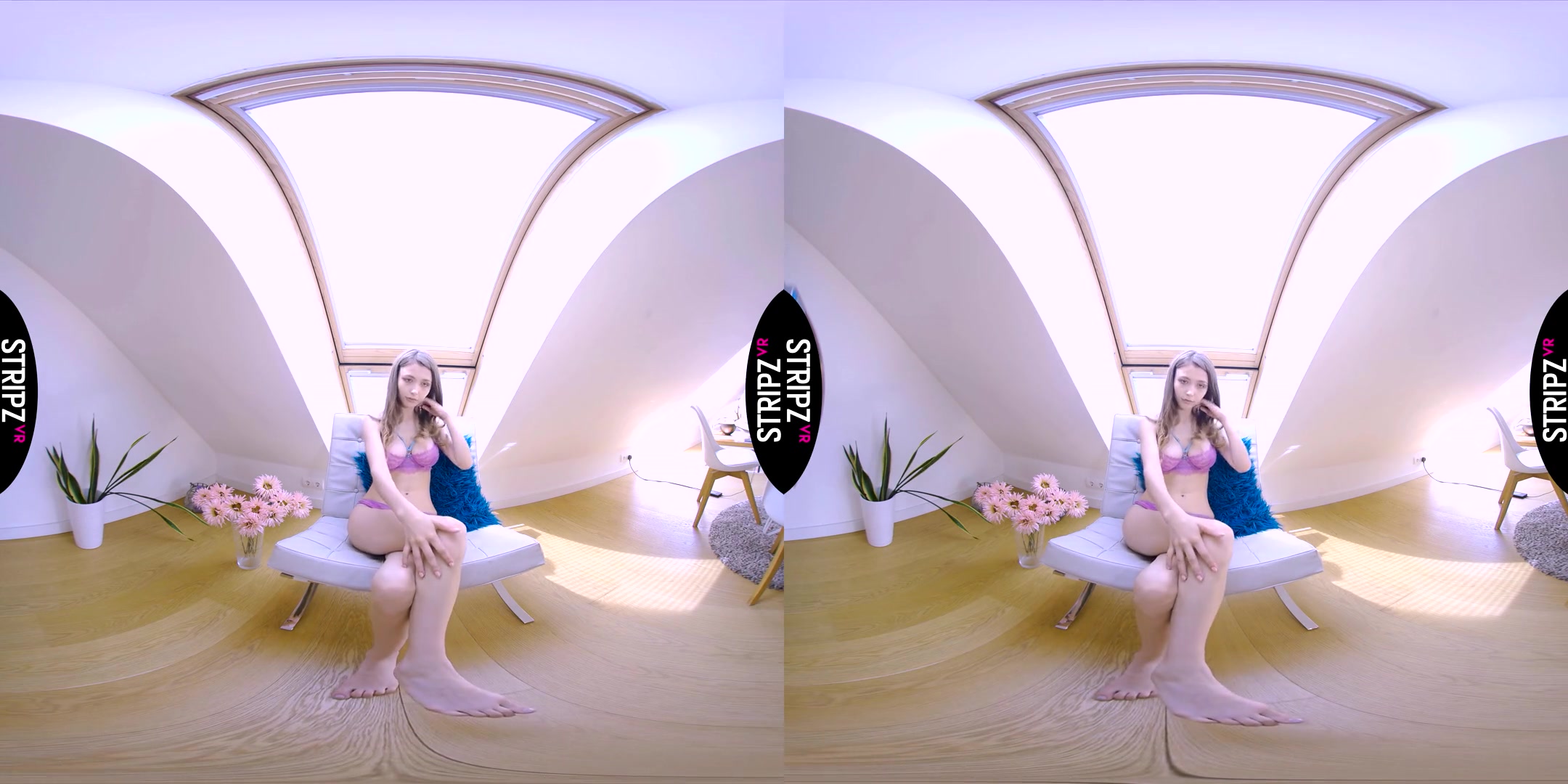 Mila Azul in Girl Flower - StripzVR